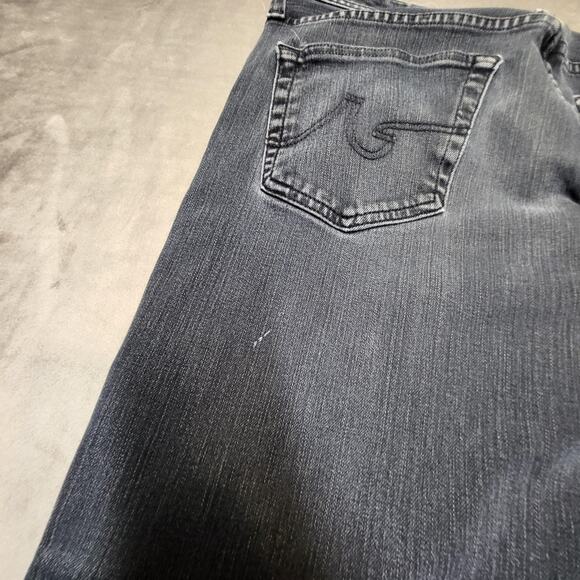 AG Adriano Goldschmied Jeans Mens 34x27 The Graduate Denim 360 Made USA Gray - Picture 11 of 12